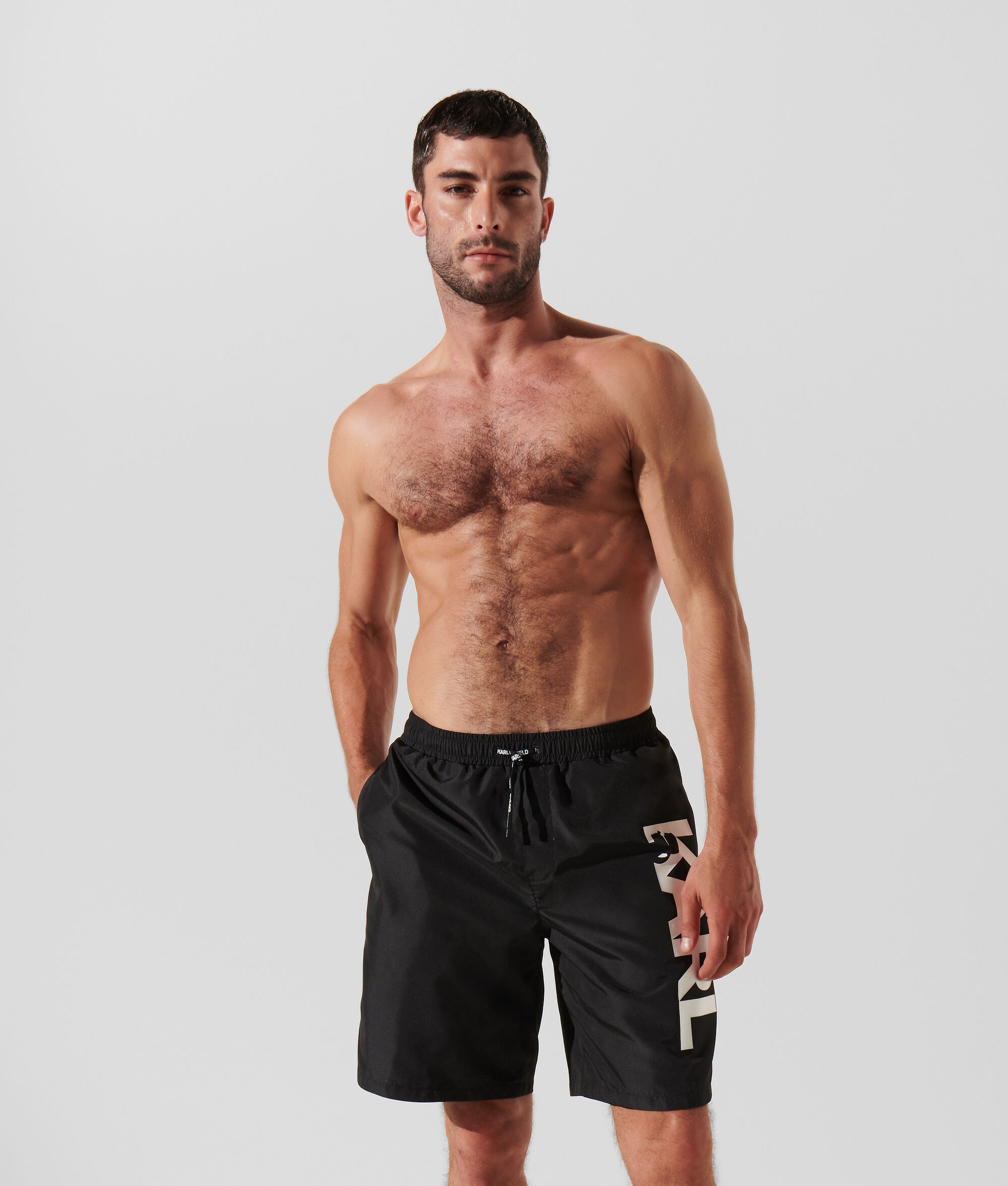 (image for) Ingenious KARL LOGO LONG BOARD SHORTS